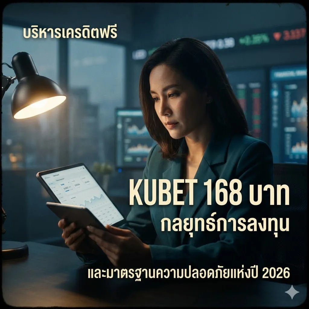 บริหารเครดิตฟรี KUBET 168 บาท: กลยุทธ์การลงทุนและมาตรฐานความปลอดภัยแห่งปี 2026