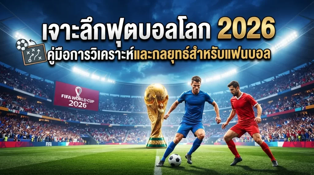 เจาะลึกฟุตบอลโลก 2026: คู่มือการวิเคราะห์และกลยุทธ์สำหรับแฟนบอล
